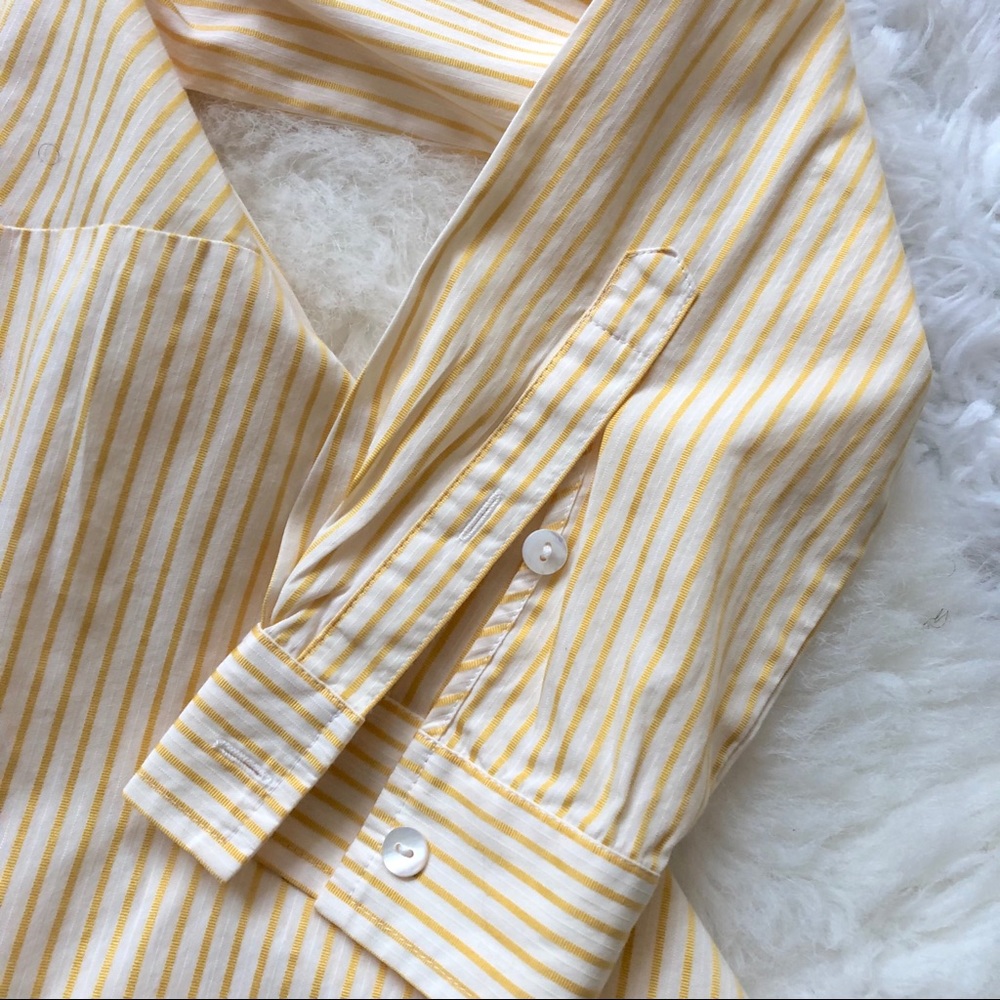 LAFAYETTE148 New York Long Sleeved Shirt Sz 4 - Picture 4 of 8